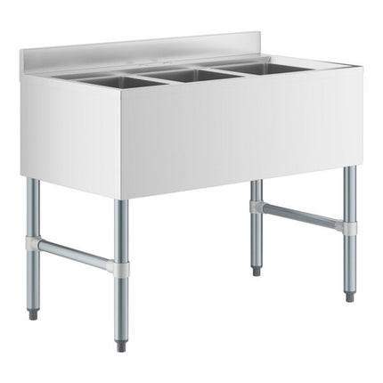 Commercial Sink Stainless Steel 3 Bowl |  Bs3 T38