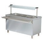 Professional Bain Marie With Open Cupboard 4x Gn1/1 |  Bteb714 Fn