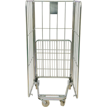 Roll Container / Roll Cage 3 Sided Loading 500kg 732x845x1670mm | By08