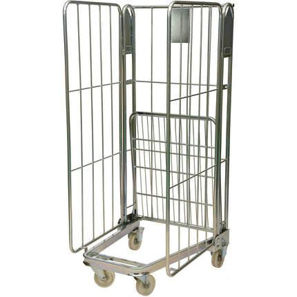 Roll Container / Roll Cage 3 Sided Loading 500kg 732x845x1670mm | By08
