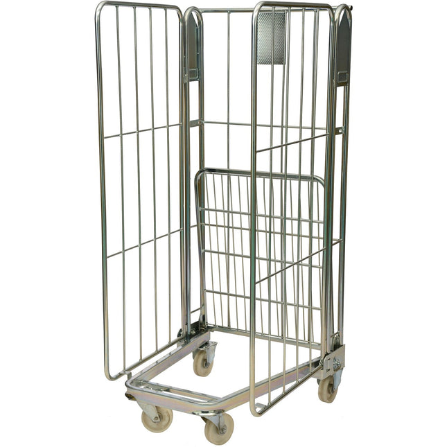 Roll Container / Roll Cage 3 Sided Loading 500kg 732x845x1670mm | By08