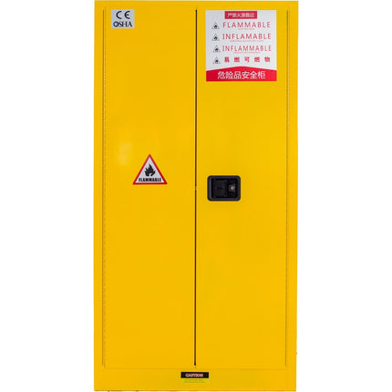 60 Gallon / 170 Litre Flammable Safety Coshh Cabinet 860x860x1650mm | By60