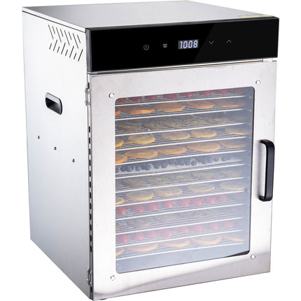Commercial Food Dehydrator 16 Removable Trays 1.5k W |  Cd16 A
