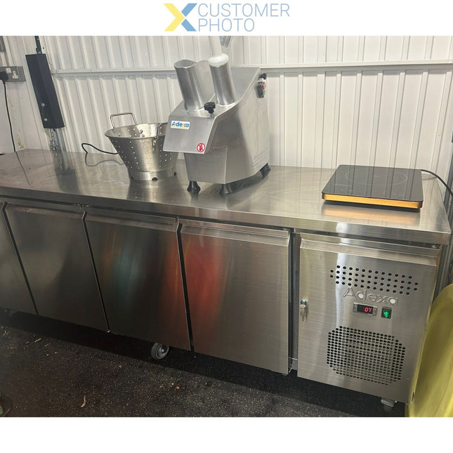 Commercial Refrigerated Counter 4 Doors Depth 600mm |  Rs41 V