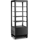 Countertop Display Fridge 98 Litres 4 Shelves Black 1 Flat Door |  Cl98 B