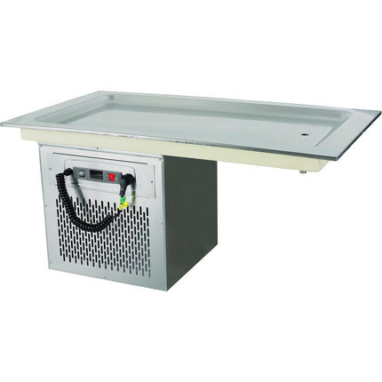 Refrigerated Cold Plate Drop In 3x Gn1/1 1114x614x540mm |  Csgp3