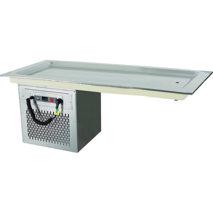 Refrigerated Cold Plate Drop In 4x Gn1/1 1434x620x650mm |  Csgp4