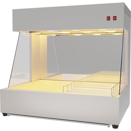 Commercial Electric Chip Scuttle &Amp; Warming Station Countertop 1000x700x931mm | Cw1000