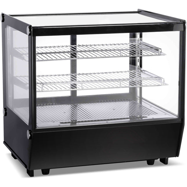 Display Merchandiser Fridge 120 Litres 2 Shelves Black |  Cw120 Black