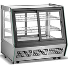 Display Merchandiser Fridge 160 Litres Open Front &Amp; Back 2 Shelves Black |  Cw1601