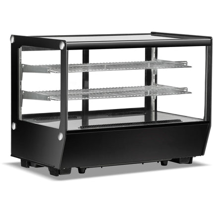 Display Merchandiser Fridge 160 Litres 2 Shelves Black |  Cw160 Black