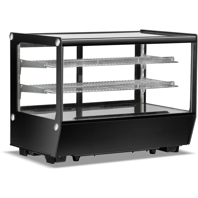 Display Merchandiser Fridge 160 Litres 2 Shelves Black |  Cw160 Black