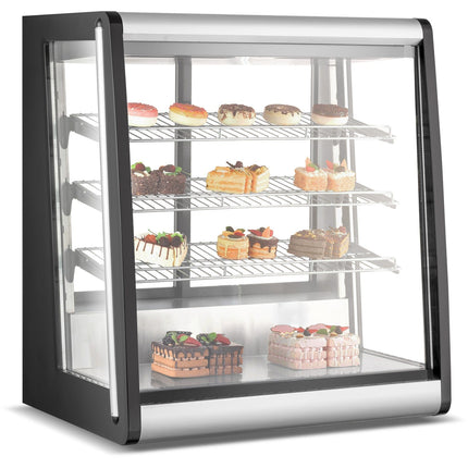 Commercial Display Merchandiser Fridge 196 Litres Stainless Steel |  Cw196