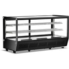 Display Merchandiser Fridge 200 Litres 2 Shelves Black|  Cw200 Black