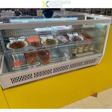 Display Merchandiser Fridge 200 Litres 2 Shelves White |  Cw200 White