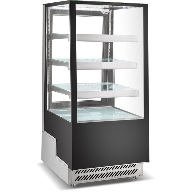 Display Merchandiser Fridge 360 Litres 3 Shelves Black |  Cw300 Black