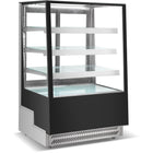 Display Merchandiser Fridge 500 Litres 3 Shelves Black |  Cw400 Black