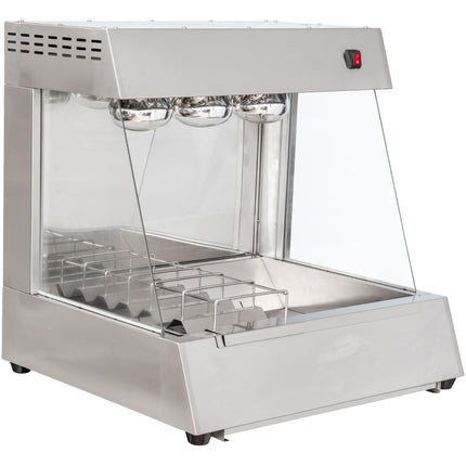 Commercial Electric Chip Scuttle &Amp; Warming Station Countertop 700x600x700mm | Cw560