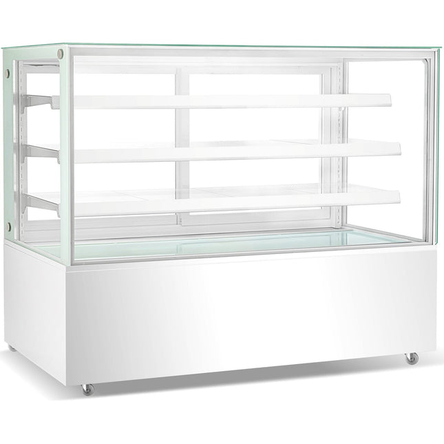 Cake Counter 1240mm 3 Shelves White |  Cw371