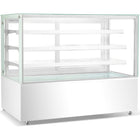 Cake Counter 1540mm Width 3 Shelves White |  Cw471