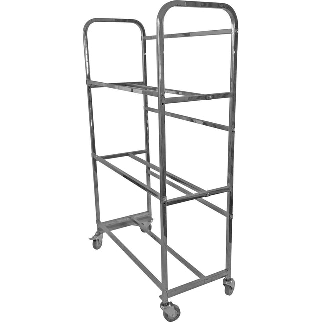 Commercial Drip Dry Trolley For Dishwasher Baskets Stainless Steel 30 Baskets 1070x470x1705mm |  Ddt30