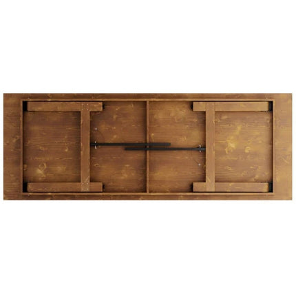 Vineyard Folding Catering Table 9ft Pine Wood 2745x1015x760mm |  Dgw003240108