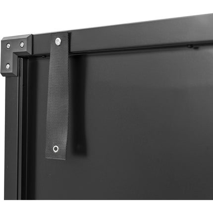 Commercial Storage Cabinet With Wheels Black 800x420x1820mm |  Dl10