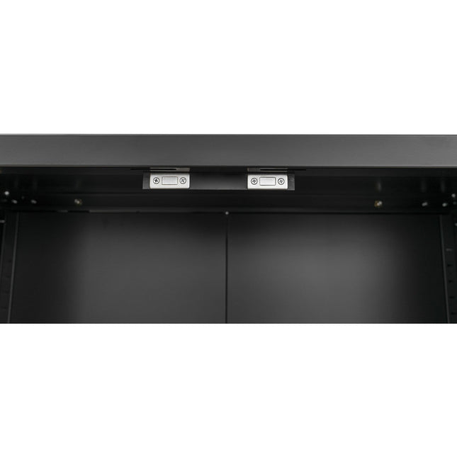 Commercial Storage Cabinet With Wheels Black 800x420x1820mm |  Dl10