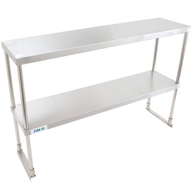 Double Tier Overshelf Stainless Steel 900x400x850mm |  Dos400 X900