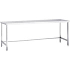 Professional Work Table Stainless Steel 1800x600x965mm |  Dw6180 Wo
