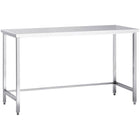 Professional Work Table Stainless Steel 1400x700x965mm |  Dw7140 Wo