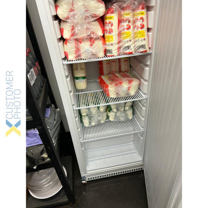 400lt Commercial Refrigerator Upright Cabinet Single Door White |  Dwr400 W