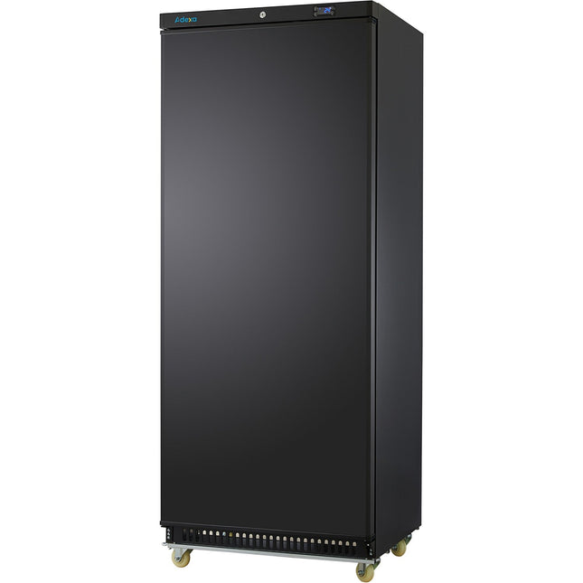 600lt Commercial Refrigerator Upright Cabinet Black Single Door |  Dwr600 Bc