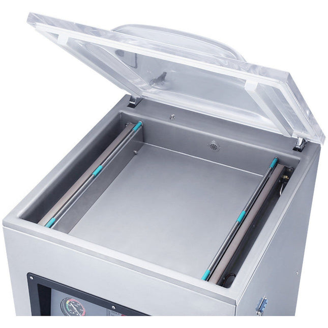 Chamber Vacuum Machine Double Seal Bar 20m³/Hour Table Top 400mm |  Dz400