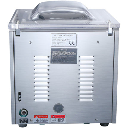 Chamber Vacuum Machine Double Seal Bar 20m³/Hour Table Top 400mm |  Dz400