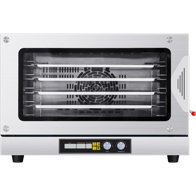 Commercial Electric Convection Oven 4 Trays 580x400mm With Spray |  Kngec04120