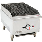 Professional Natural Gas Chargrill 1 Burner 7.5k W |  Ecb16 S