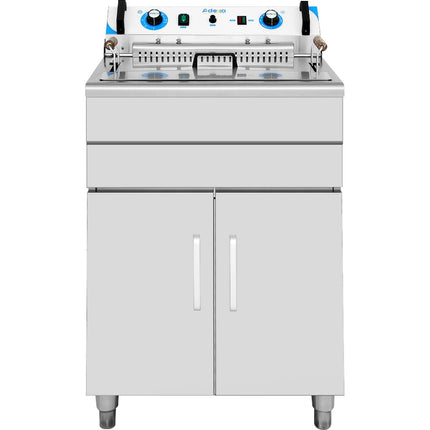 Commercial Deep Fat Fryer 20 Litres 3k W Free Standing |  Maref201 S
