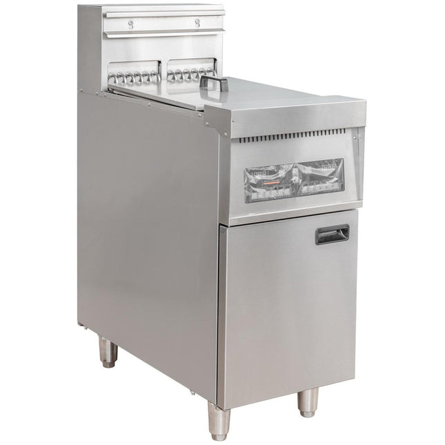 Professional Free Standing Electric Fryer Double Tank 2 X 14 L 400x800x1100 Mm | Ef9 C2