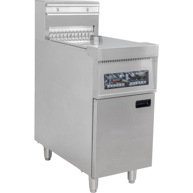 Professional Free Standing Electric Fryer Single Tank 28 L 400x800x1100 Mm | Ef9 C