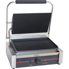 Heavy Duty Large Panini Contact Grill 2.2k W Ribbed | Eg02 A