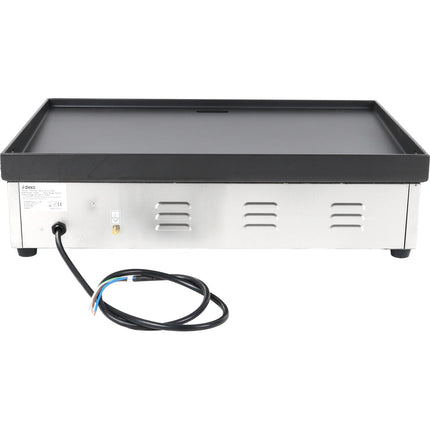 Commercial Griddle Smooth 730x500mm Enamelled Plate 3k W Electric | Eg7350