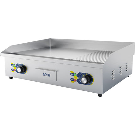 Commercial Griddle Smooth/Ribbed 730x550x240mm 4.4k W Electric |  Eg8202