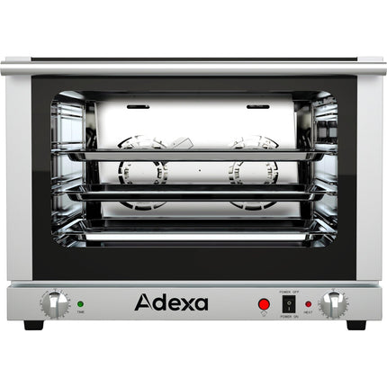Professional Combi Oven Electric 4 X Gn1/1 Trays Mechanical Controls Tilt Door|  Ek120107 A