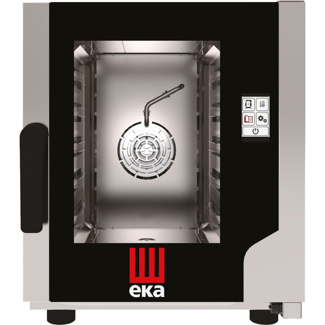 Professional Combi Steamer Electric 5 Trays Gn2/3 Digital Direct Steam | Tecnoeka Ekf523 Ntud