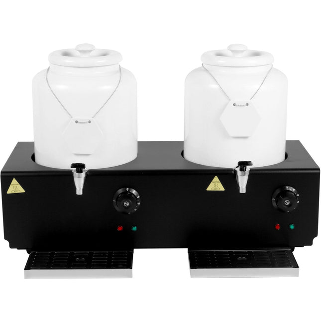 20 L Electric Milk Warmer (10 L+10 L) With Temperature Control |  Emw20 A