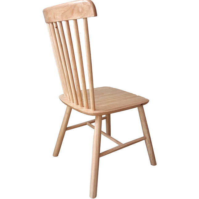 Wood Windsor Back Dining Chair With Wooden Seat |  F1069