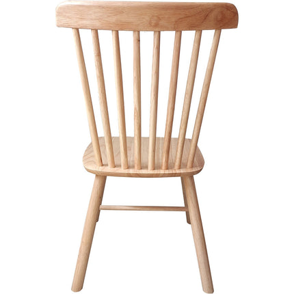 Wood Windsor Back Dining Chair With Wooden Seat |  F1069
