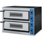 Italian Premium Electric Pizza Oven Thermometer 2 Chambers 610x610mm Capacity 4+4 Pizzas At 12&Quot; 230 V | Xts F260 Eaps 230