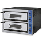 Italian Premium Electric Pizza Oven Thermometer 2 Chambers 720x1080mm Capacity 6+6 Pizzas At 14&Quot; 230 V | Xts F290 Xaps 230